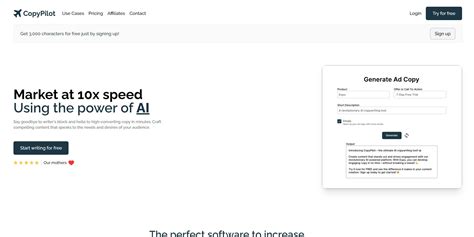 CopyPilot - AI Tool details, price and alternatives | AItach