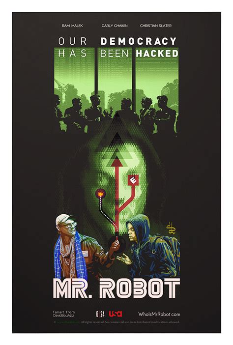 Mr. Robot (fan art) by dba999 on DeviantArt