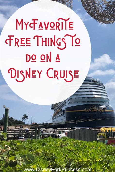 My Favorite Free Things To Do On A Disney Cruise | Disney cruise ...