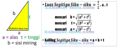 rumus luas segitiga phytagoras - Michelle Glover