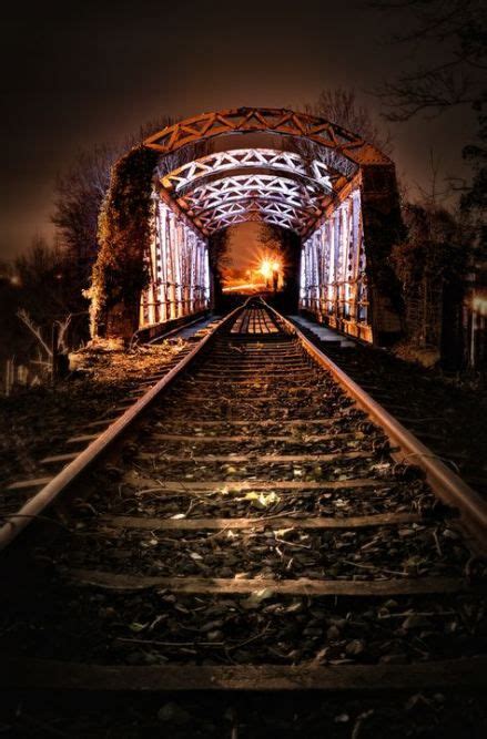 63+ Trendy night lighting photography roads train tracks #photography #lighting | Train tracks ...