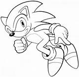 Free Printable Sonic The Hedgehog Coloring Pages For Kids sketch template