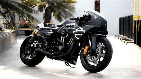 Custom Harley-Davidson Forty-Eight Sportster Was Inspired By The Lamborghini Murcielago