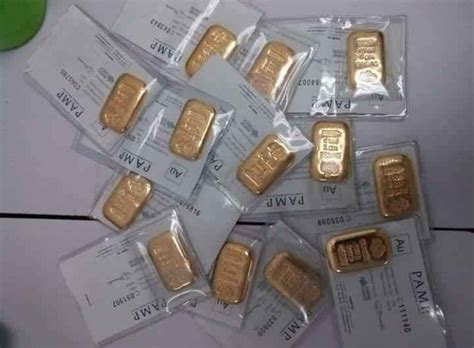 Rectangular Gold Bullion Bars, for Jewellery, Feature : Fine Finished ...