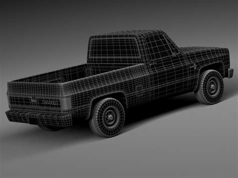 3d model 1981 1987 chevrolet