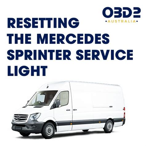 Resetting the Mercedes Sprinter Service Light – OBD2 Australia