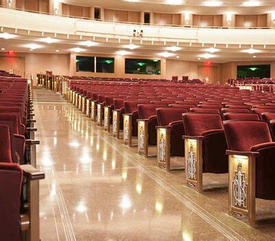 Smith Center's Reynolds Hall with custom 27.17.XX.17 Allegro fixed audience seating manufactured ...