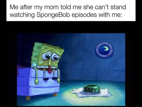 Spongebob Sad Gary