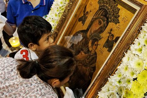 Our Mother of Perpetual Help icon now back on Baclaran Church’s altar ...