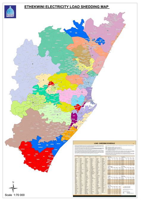 (PDF) ETHEKWINI ELECTRICITY LOAD SHEDDING MAP - …€¦ · ETHEKWINI ...