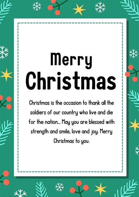 100 Christmas Wishes for Deployed Soldiers and Troops 2024 - Quotes Square