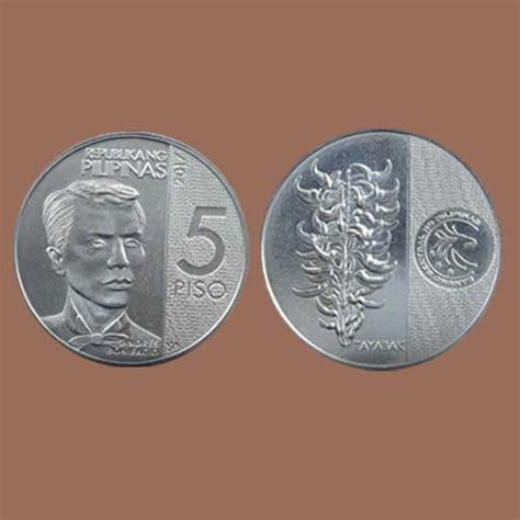 Five peso coin issued by Bank of Philippines | Mintage World