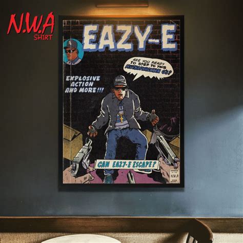 NWA Member Albums Poster Canvas - NWA Shirt