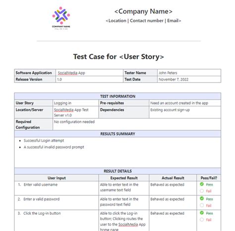 10 Essential Test Case Templates for Software & Product Testing