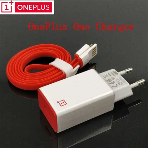 Original OnePlus One Charger One plus 1 X Smartphone 5V/2A Usb wall Adapter Micro usb Data cable ...