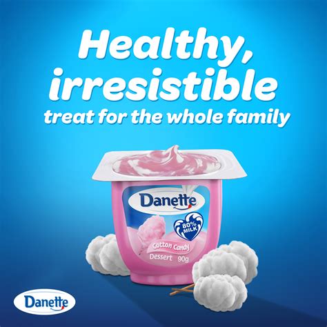 Danette Dessert Cotton Candy Flavour 90g Online at Best Price | Custard ...