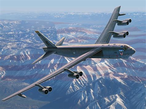 B-52 Stratofortress America's Backbone Painting by Stu Shepherd - Pixels