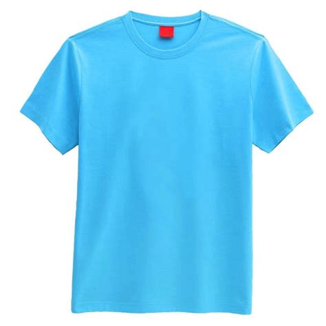 Blue Round Neck Plain T-shirt - Buy Plain Round Neck T-shirt,Plain Blue ...