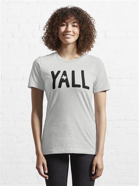 "y'all " T-shirt for Sale by cmmartinez2 | Redbubble | yall t-shirts ...