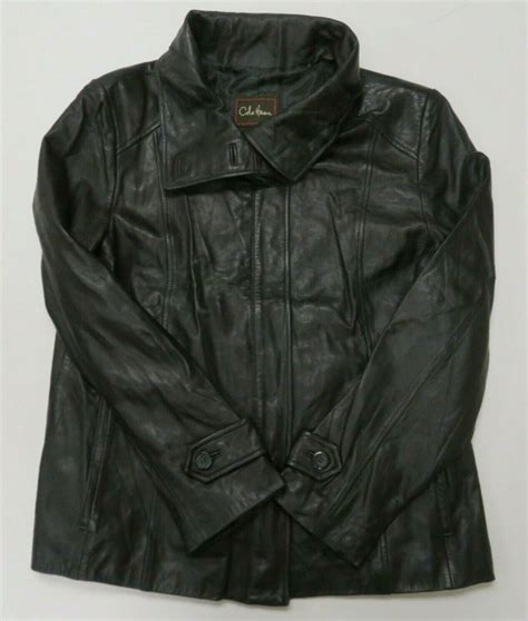 Cole Haan Black Leather Jacket - RockStar Jacket