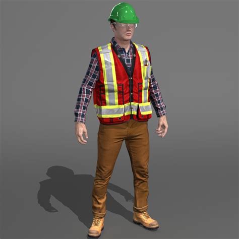 3d safety worker rig