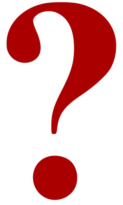 Red Question Mark Icon at Vectorified.com | Collection of Red Question ...