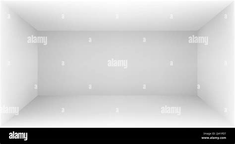 Empty white room 3d space Stock Vector Image & Art - Alamy