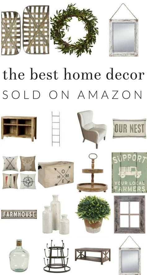 Surprising Finds - The Best of Amazon Home Decor - The Crazy Craft Lady