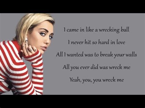 Wrecking Ball Lyrics