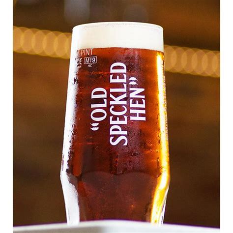 Buy Old Speckled Hen Pint Glass – Greene King Shop