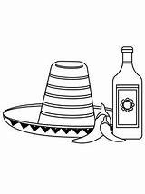 12 Tequila Coloring Pages ý Tưởng Trong 2023 sketch template