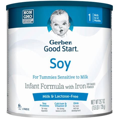 Gerber Good Start Soy Infant Formula With Iron Stage 1 Powder, 25.7 oz - Ralphs