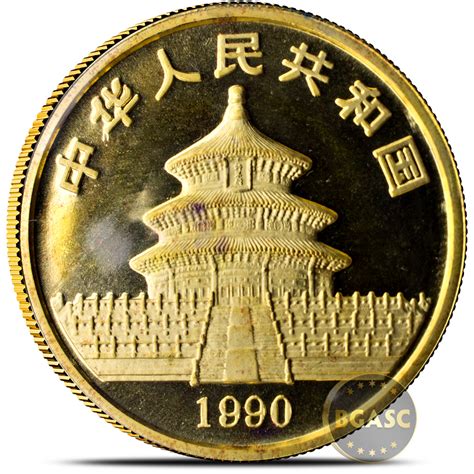 Buy 1 oz 1990 Chinese Gold Panda Coin 100 Yuan Brilliant Uncirculated ...