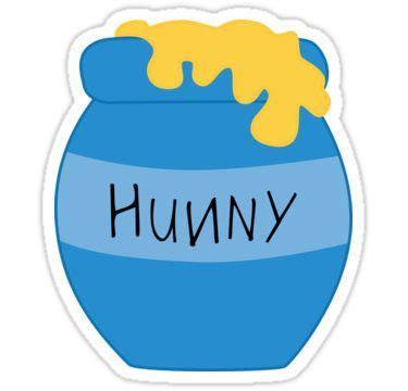 Hunny Pot © GraphicLoveShop Sticker by graphicloveshop | Disney sticker ...