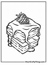 Printable Dessert Coloring Page Updated 2023  Home sketch template