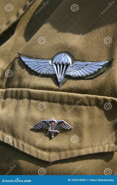 Paratroopers IDF stock image. Image of army, badge, parents - 102916009