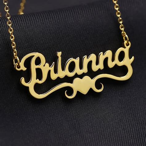 "Brianna" Style | Custom NAME Necklace™️ – SEREPHENIA