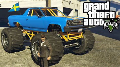 GTA 5 - Cheval Marshall Monster Truck | How To Get It & First Person Gameplay! (GTA V Xbox One ...