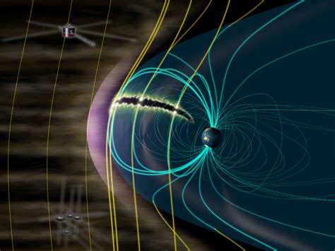 The magnetosphere has a large intake of solar wind energy