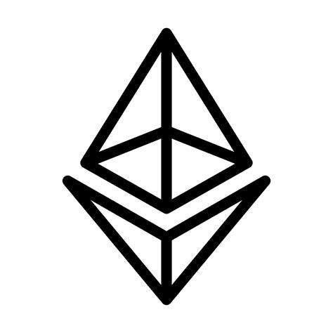 Ethereum Icon Design 10799533 Vector Art at Vecteezy