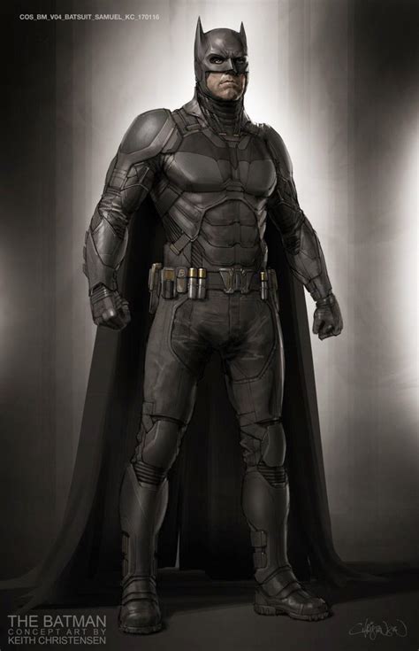 Concept art of the batsuit by Keith Christensen : r/TheBatmanFilm