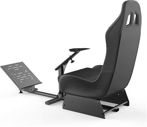 Racing Wheel Stand with seat gaming chair – 8-BIT