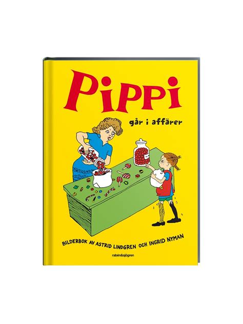 Picture book Pippi goes shopping (in Swedish) - Astrid Lindgren