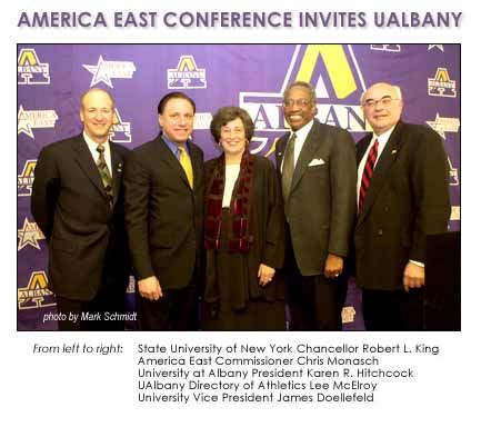 America East Conference Invites UAlbany