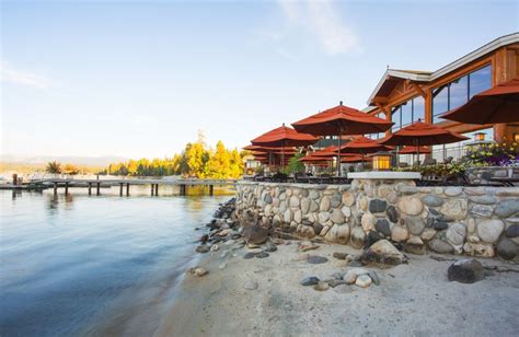 Lakeside view of Shore Lodge. | Idaho vacation, Best hotels, Visit idaho