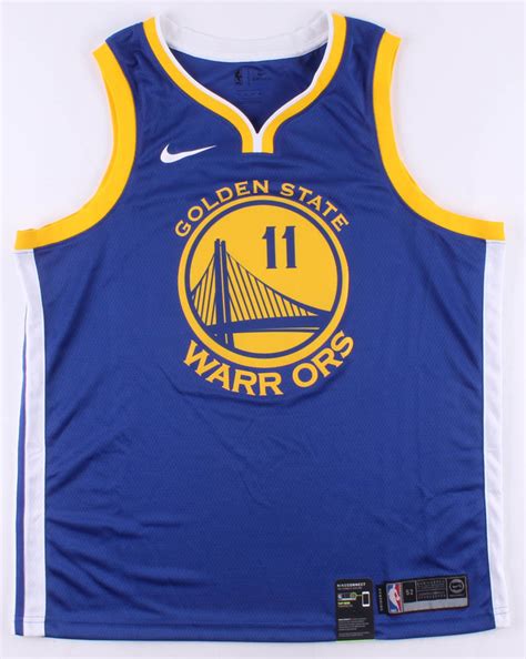 Klay Thompson Signed Warriors Jersey (Fanatics Hologram) | Pristine Auction