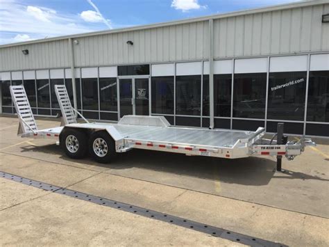 2018 Aluma 20' Aluminum Flatbed Equipment Trailer 14k GVWR | Trailer Traders Trailer Classifieds