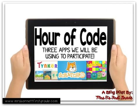 Hour of Code in Elementary - Mrs. B's First Grade