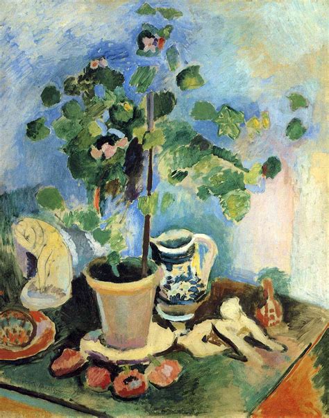 Henri Matisse french painter - art-Matisse.com | picture - The Geranium 1920