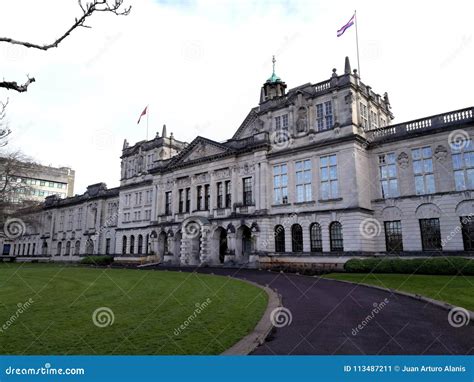 Cardiff University Main Campus Building Stock Image - Image of campus, united: 113487211